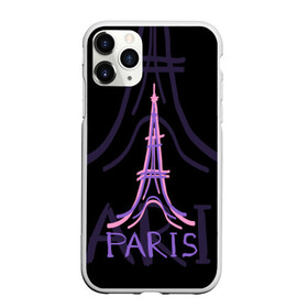 Чехол для iPhone 11 Pro Max матовый с принтом Париж в Кировске, Силикон |  | architecture | eiffel tower | france | paris | архитектура | париж | франция | эйфелева башня