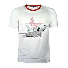 Мужская футболка 3D спортивная с принтом Ту-22 в Кировске, 100% полиэстер с улучшенными характеристиками | приталенный силуэт, круглая горловина, широкие плечи, сужается к линии бедра | авиация