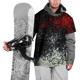 Накидка на куртку 3D с принтом Взрыв красок в Кировске, 100% полиэстер |  | брызги | разноцветный | яркий