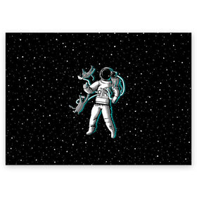 Поздравительная открытка с принтом Космонавт с котами в Кировске, 100% бумага | плотность бумаги 280 г/м2, матовая, на обратной стороне линовка и место для марки
 | astronaut | cat | cosmonaut | cosmos | galaxy | kitty | planet | space | star | астронавт | галактика | звезды | космонавт | космос | кот | кошка | планета | скафандр