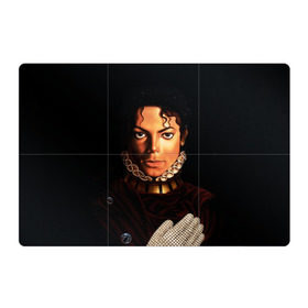 Магнитный плакат 3Х2 с принтом Король Майкл Джексон в Кировске, Полимерный материал с магнитным слоем | 6 деталей размером 9*9 см | king | michael jackson | pop music | король | майкл | музыка | перчатка | поп музыка