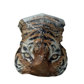 Бандана-труба 3D с принтом Тигр в Кировске, 100% полиэстер, ткань с особыми свойствами — Activecool | плотность 150‒180 г/м2; хорошо тянется, но сохраняет форму | амурский | животные | зверь | киса | кот | котенок | кошка | тигр | хищник
