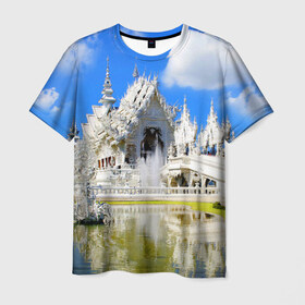 Мужская футболка 3D с принтом Таиланд в Кировске, 100% полиэфир | прямой крой, круглый вырез горловины, длина до линии бедер | 