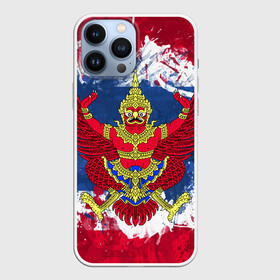 Чехол для iPhone 13 Pro Max с принтом Таиланд в Кировске,  |  | flag | garuda | thailand | гаруда | таиланд | флаг