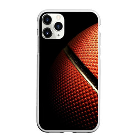 Чехол для iPhone 11 Pro матовый с принтом Баскетбольный мяч в Кировске, Силикон |  | Тематика изображения на принте: баскетбол | мяч | оранжевый | спорт | стритбол