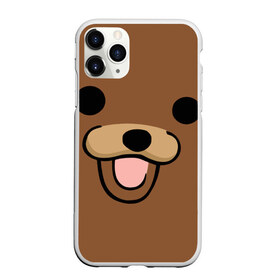 Чехол для iPhone 11 Pro матовый с принтом Медведь в Кировске, Силикон |  | Тематика изображения на принте: интернет | клевый | медведь | мем | мишка | мишки | прикол | прикольный | смешной | шутка