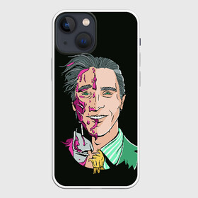 Чехол для iPhone 13 mini с принтом Американский психопат в Кировске,  |  | american psycho | американский психопат