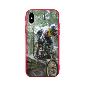 Чехол для Apple iPhone X силиконовый матовый с принтом Велоспорт гонка в Кировске, Силикон | Печать на задней стороне чехла, без боковой панели | велик | велосипед | гонка | горы | деревья | железный конь | колесо | лес | лисапед | природа | ровер | спорт | спортсмен | стальной конь | тандем | трицикл | шлем