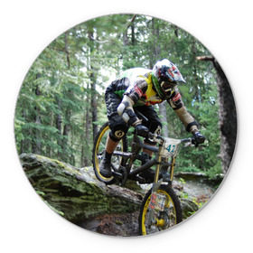 Коврик круглый с принтом Велоспорт гонка в Кировске, резина и полиэстер | круглая форма, изображение наносится на всю лицевую часть | велик | велосипед | гонка | горы | деревья | железный конь | колесо | лес | лисапед | природа | ровер | спорт | спортсмен | стальной конь | тандем | трицикл | шлем