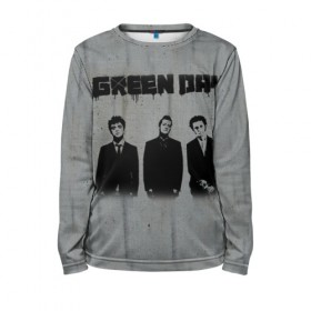 Детский лонгслив 3D с принтом Green Day 7 в Кировске, 100% полиэстер | длинные рукава, круглый вырез горловины, полуприлегающий силуэт
 | american idiot | green day | грин дей | грин дэй