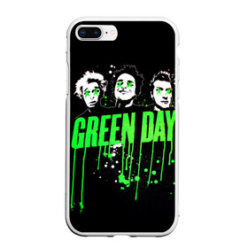 Чехол для iPhone 7Plus/8 Plus матовый с принтом Green Day 4 в Кировске, Силикон | Область печати: задняя сторона чехла, без боковых панелей | american idiot | green day | грин дей | грин дэй