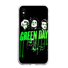 Чехол для iPhone XS Max матовый с принтом Green Day 4 в Кировске, Силикон | Область печати: задняя сторона чехла, без боковых панелей | american idiot | green day | грин дей | грин дэй
