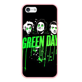 Чехол для iPhone 5/5S матовый с принтом Green Day 4 в Кировске, Силикон | Область печати: задняя сторона чехла, без боковых панелей | american idiot | green day | грин дей | грин дэй
