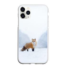 Чехол для iPhone 11 Pro матовый с принтом лесная красотка в Кировске, Силикон |  | зима | лес | лиса | рыжая | снег | тайга