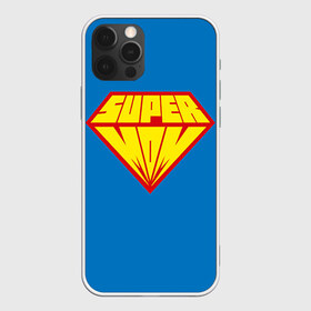 Чехол для iPhone 12 Pro Max с принтом Супермама в Кировске, Силикон |  | Тематика изображения на принте: мама