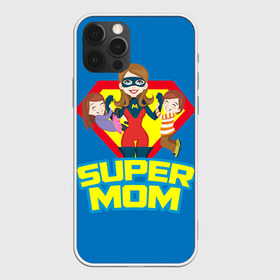 Чехол для iPhone 12 Pro Max с принтом Супермама в Кировске, Силикон |  | Тематика изображения на принте: мама