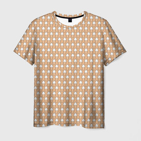 Мужская футболка 3D с принтом Full ICream в Кировске, 100% полиэфир | прямой крой, круглый вырез горловины, длина до линии бедер | food | ice cream | love | вкусно | еда | мороженое