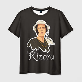 Мужская футболка 3D с принтом Kizaru в Кировске, 100% полиэфир | прямой крой, круглый вырез горловины, длина до линии бедер | Тематика изображения на принте: кизару
