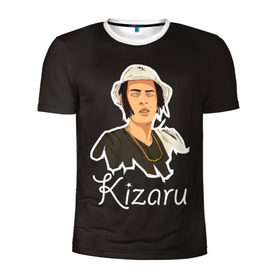 Мужская футболка 3D спортивная с принтом Kizaru в Кировске, 100% полиэстер с улучшенными характеристиками | приталенный силуэт, круглая горловина, широкие плечи, сужается к линии бедра | Тематика изображения на принте: кизару