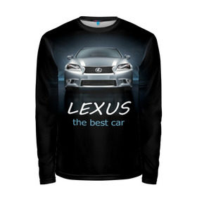 Мужской лонгслив 3D с принтом Lexus the best car в Кировске, 100% полиэстер | длинные рукава, круглый вырез горловины, полуприлегающий силуэт | Тематика изображения на принте: auto | авто | автомобиль | водитель | гиперкар | лексус | машина | суперкар | тачка