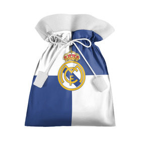 Подарочный 3D мешок с принтом Real Madrid №1! в Кировске, 100% полиэстер | Размер: 29*39 см | fc | fcb | lfp | real madrid | болельщикам | испания | испанская премьер лига | испанский | мадрид | реал | реал мадрид | футбольный клуб