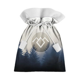 Подарочный 3D мешок с принтом Twin Peaks в Кировске, 100% полиэстер | Размер: 29*39 см | twin peaks | лес | лора палмер | ночь | огонь | сова | сосны | твин пикс