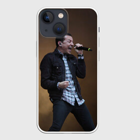 Чехол для iPhone 13 mini с принтом Linkin Park в Кировске,  |  | bennington | chester | linkin park | беннингтон | линкин парк | честер