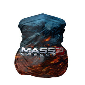Бандана-труба 3D с принтом Mass Effect в Кировске, 100% полиэстер, ткань с особыми свойствами — Activecool | плотность 150‒180 г/м2; хорошо тянется, но сохраняет форму | n7 | shepard | галактика | жнец | космос | масс | нормандия | планета | шепард | эффект