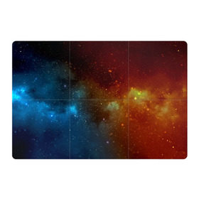 Магнитный плакат 3Х2 с принтом Столкновение вселенных в Кировске, Полимерный материал с магнитным слоем | 6 деталей размером 9*9 см | Тематика изображения на принте: nebula | звезды | туманность