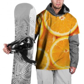 Накидка на куртку 3D с принтом Апельсинка в Кировске, 100% полиэстер |  | Тематика изображения на принте: апельсин | свежесть | фрукт