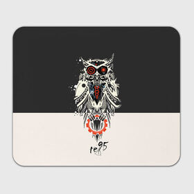 Коврик прямоугольный с принтом Owl в Кировске, натуральный каучук | размер 230 х 185 мм; запечатка лицевой стороны | three days grace