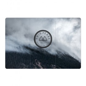 Магнитный плакат 3Х2 с принтом Twin Peaks в Кировске, Полимерный материал с магнитным слоем | 6 деталей размером 9*9 см | twin peaks | дэвид линч | лес | лора палмер | сова | твин пикс | туман