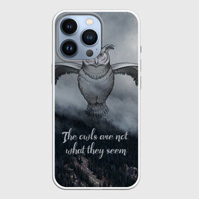 Чехол для iPhone 13 Pro с принтом Twin Peaks в Кировске,  |  | twin peaks | дэвид линч | лес | лора палмер | сова | твин пикс | туман