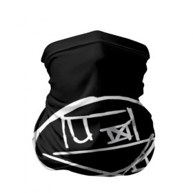 Бандана-труба 3D с принтом Logo в Кировске, 100% полиэстер, ткань с особыми свойствами — Activecool | плотность 150‒180 г/м2; хорошо тянется, но сохраняет форму | art | logo | music | the neighbourhood | лого | музыка | поп | рок