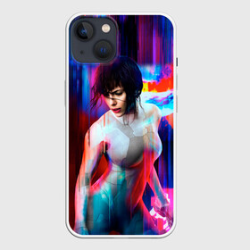 Чехол для iPhone 13 с принтом Ghost In The Shell 13 в Кировске,  |  | Тематика изображения на принте: anime | аниме | анимешник | анимешникам | девятый отдел | ко:каку кидо:тай | кусанаги | майор | мотоко | призрак в доспехах | спецподразделение по предотвращению захвата оболочки. мотоко кусанаги