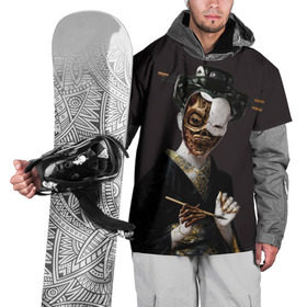 Накидка на куртку 3D с принтом Ghost In The Shell 1 в Кировске, 100% полиэстер |  | Тематика изображения на принте: anime
