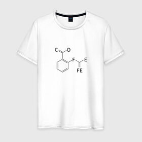 Мужская футболка хлопок с принтом Coffee в Кировске, 100% хлопок | прямой крой, круглый вырез горловины, длина до линии бедер, слегка спущенное плечо. | кофе | кофейня | кофеман | любовь | напиток | химия | чай