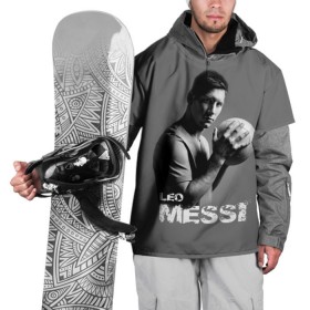 Накидка на куртку 3D с принтом Leo Messi в Кировске, 100% полиэстер |  | Тематика изображения на принте: barcelona | spanish | аргентина | барселона | испания | лео | месси | мяч | футбол | футболист