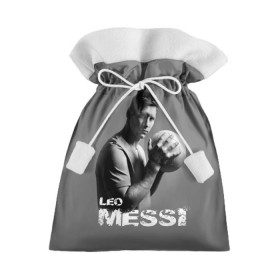 Подарочный 3D мешок с принтом Leo Messi в Кировске, 100% полиэстер | Размер: 29*39 см | Тематика изображения на принте: barcelona | spanish | аргентина | барселона | испания | лео | месси | мяч | футбол | футболист