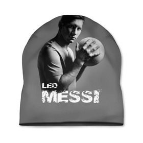 Шапка 3D с принтом Leo Messi в Кировске, 100% полиэстер | универсальный размер, печать по всей поверхности изделия | barcelona | spanish | аргентина | барселона | испания | лео | месси | мяч | футбол | футболист
