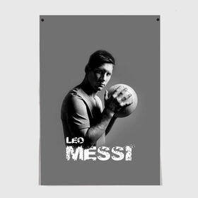 Постер с принтом Leo Messi в Кировске, 100% бумага
 | бумага, плотность 150 мг. Матовая, но за счет высокого коэффициента гладкости имеет небольшой блеск и дает на свету блики, но в отличии от глянцевой бумаги не покрыта лаком | barcelona | spanish | аргентина | барселона | испания | лео | месси | мяч | футбол | футболист