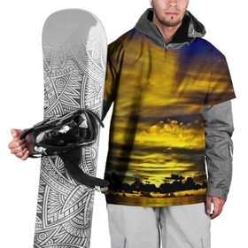 Накидка на куртку 3D с принтом Мальдивы в Кировске, 100% полиэстер |  | берег | бунгало | ветки | горизонт | города | закат | корабль | мальдивы | море | отдых | пальмы | песок | пирс | страны | тропики