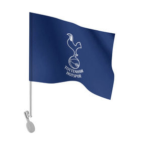 Флаг для автомобиля с принтом Tottenham hotspur в Кировске, 100% полиэстер | Размер: 30*21 см | football | англия | болельщик | игрок | лондон | премьер лига | тоттенхэм хотспур | фанат | футбол | футболист | шпоры