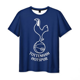 Мужская футболка 3D с принтом Tottenham hotspur в Кировске, 100% полиэфир | прямой крой, круглый вырез горловины, длина до линии бедер | football | англия | болельщик | игрок | лондон | премьер лига | тоттенхэм хотспур | фанат | футбол | футболист | шпоры