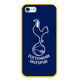 Чехол для iPhone 5/5S матовый с принтом Tottenham hotspur в Кировске, Силикон | Область печати: задняя сторона чехла, без боковых панелей | football | англия | болельщик | игрок | лондон | премьер лига | тоттенхэм хотспур | фанат | футбол | футболист | шпоры