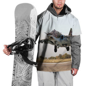 Накидка на куртку 3D с принтом Истребитель в Кировске, 100% полиэстер |  | самолет