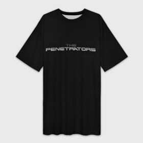 Платье-футболка 3D с принтом The penetrators в Кировске,  |  | Тематика изображения на принте: penetrators | the penetrators | пенетраторы