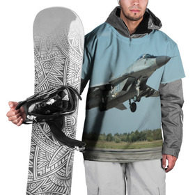 Накидка на куртку 3D с принтом На взлете в Кировске, 100% полиэстер |  | Тематика изображения на принте: самолет