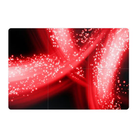 Магнитный плакат 3Х2 с принтом Звёздный шлейф в Кировске, Полимерный материал с магнитным слоем | 6 деталей размером 9*9 см | Тематика изображения на принте: абстракция | блеск | гламур | звёздочка | звёзды | красный | огни