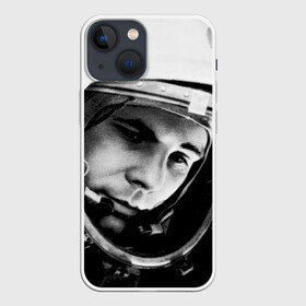 Чехол для iPhone 13 mini с принтом Юрий Гагарин в Кировске,  |  | первый космонавт